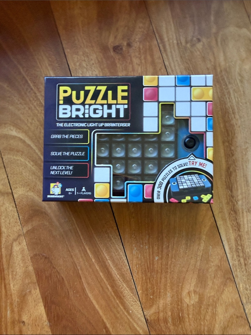 Electronic Light-Up Brainteaser Toy - Black/Yellow